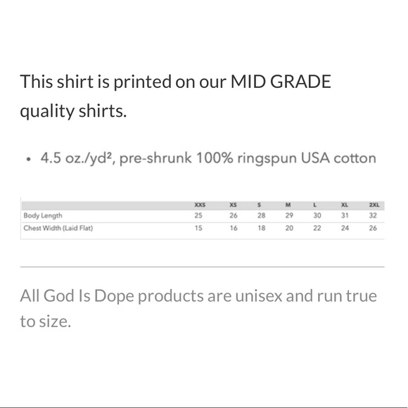 ✨God is Dope Tee- Multi-Color - Picture 7 of 7